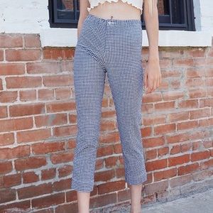 Brandy Melville Checkered Tilden Pants